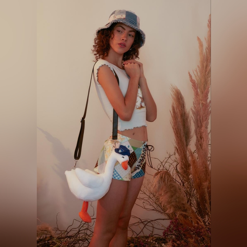 Holly Hobbie x Dolls Kill Miss Gosling Goose Crossbody Bag